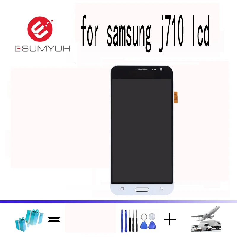 ЖК-дисплей для Samsung Galaxy J7 2016 J710 J710F J710M J710H J710FN дисплей сенсорный экран дигитайзер |