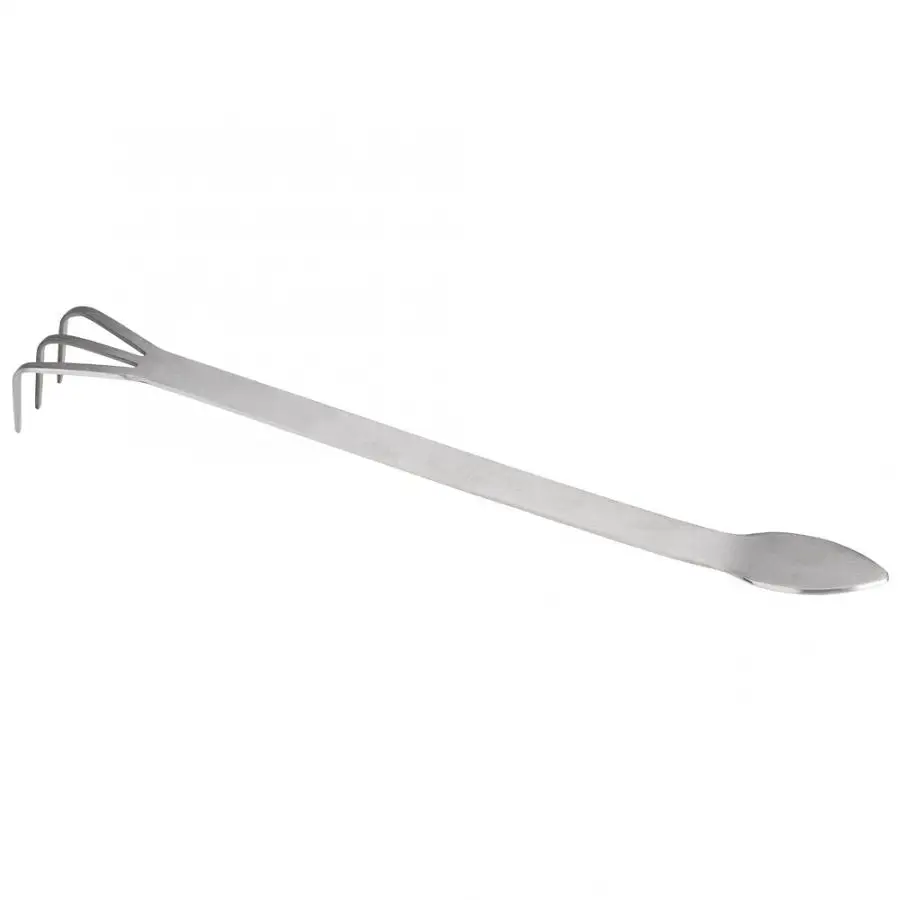 

2 in 1 Stainless Steel Bonsai Gardening Tool Root Rake Spatula Bonsai Tool