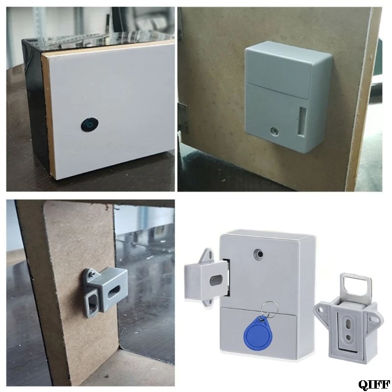 IC карты сенсор цифровой RFID замок IDIY электронный шкаф скрытые смарт замки Mar28
