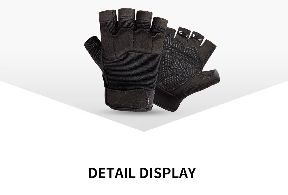 SHOUHOU новые мужские спортивные перчатки летние Перчатки для фитнеса с полупальцами Мужские Модные Военные противоскользящие перчатки подъемные варежки
