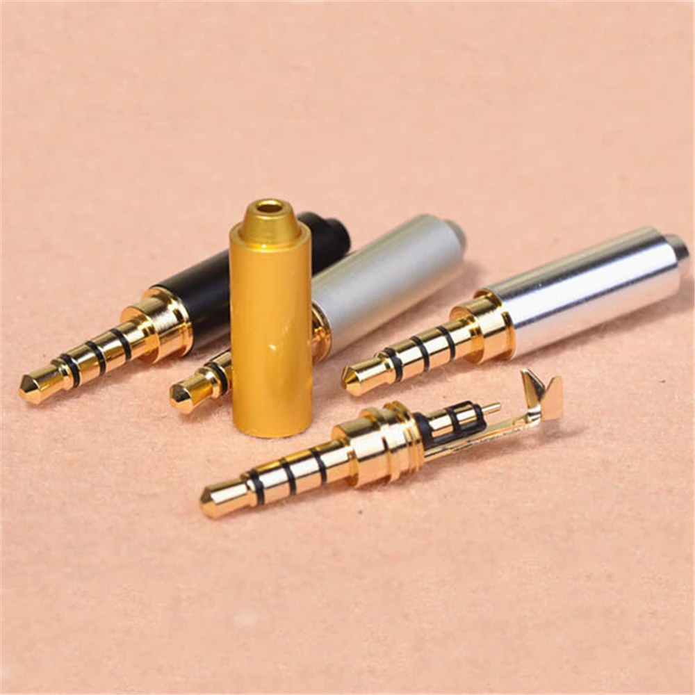 3pcs useful high quality male repair headphone jack plug audio 
