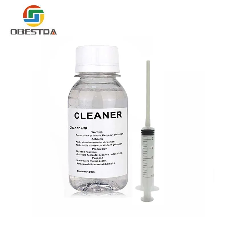 

Printer cleaning liquid 100ml For HP for CANON for EPSON for BROTHER Inkjet Printers Cleaning solution fluid for dye ink