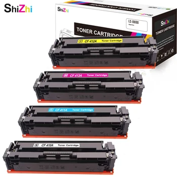 

SHIZHI Compatible Toner Cartridge HP 410X CF410X 410A CF410A M477FDW for HP Laserjet Pro MFP M477fdw M477fnw M477fdn M452dn M452