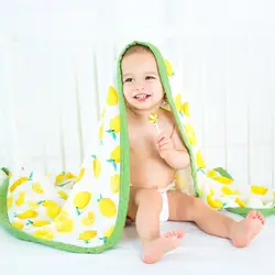 Для новорожденных пеленать бамбуковое волокно Одеяло пеленка для сна муслин Обёрточная бумага малышей накидка банная пляжное пончо