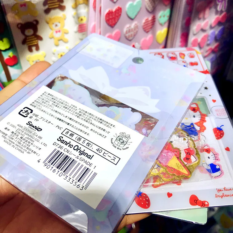 Наклейка Sanrio s my melody little twin stars cinnamoroll stikers игрушечный единорог мультяшная плитка
