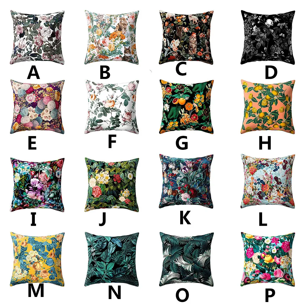

Home Decor Cushion Cover Style Throw Pillowcase Pillow Cover Soft Hot Sale Textile Hello Spring Throw Pillowcase Pillow Case