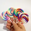 1/8PCS Slime Charms Colorful Big Lollipop Soft Clay Plasticine Slime Accessories Making Supplies For Kids Toys 1