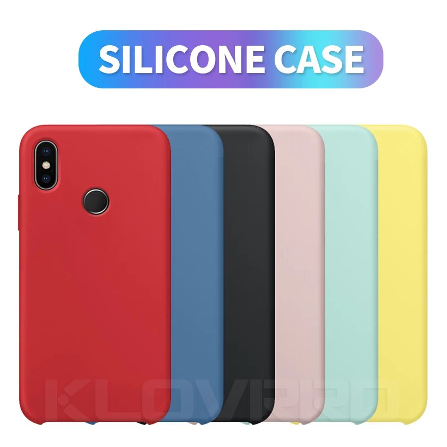 

for Xiaomi mi 8 SE A2 6X MIX 2S Official Silicone Original Case LOGO Cover for Xiaomi mi8 SE A2 6X MIX 2S Phone Protective Case