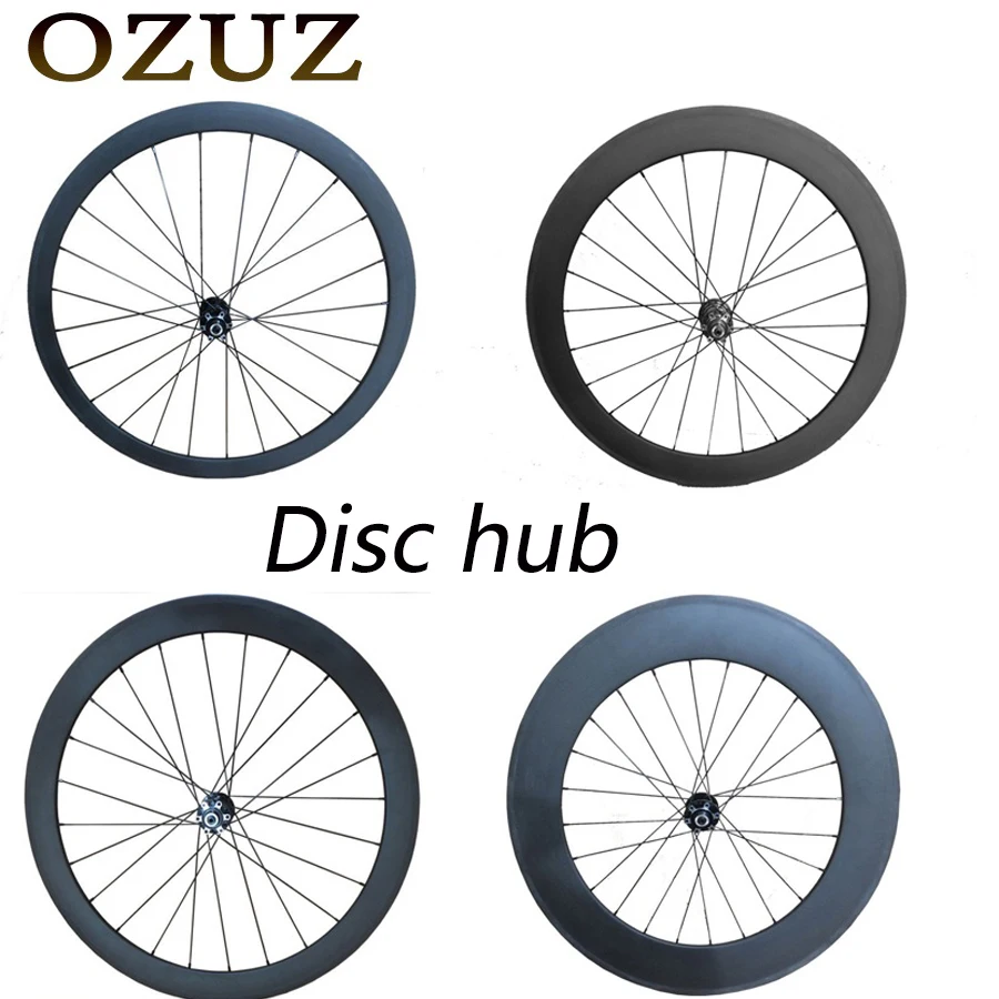 

38 50 88mm Novatec D791SB/D792SB hub OZUZ bicycle wheels Tubular or Clincher 3K 700c Matte or glossy Road disc brake 23 mm wide