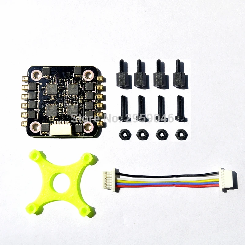 

ZMR 10A BLHeli_S 16.5 4 In 1 2-3S ESC Support Oneshot42 Oneshot125 Multishot Dshot for Flytower drone kit Model airplane rc part