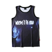 Fashion Brand font b Men s b font 3D Print Tank Top Space Galaxy Harajuku Vest