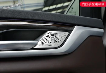 

Lapetus Rear Door Pull Handle Speaker Audio Loudspeaker Cover Trim 2 Pcs / Set Interior For BMW 5 Series G30 530I 2017 - 2020