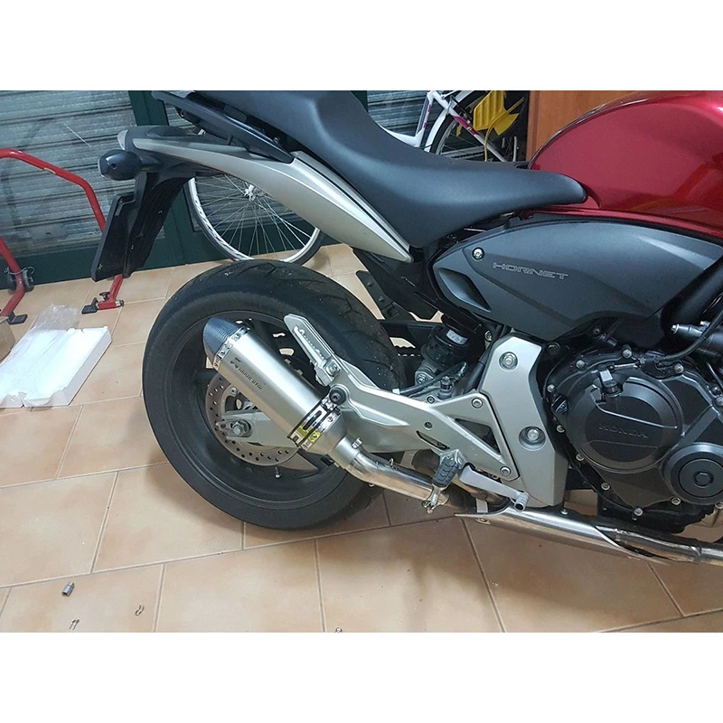 Для Honda CB600F Hornet система выхлопной трубы мотоцикла Escape глушитель соединение трубы скольжения CB600F Hornet