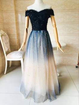 

Variant Color V-neck Sequin Starry Dress Bridesmaid Dress Wedding Dress Back of Bandage