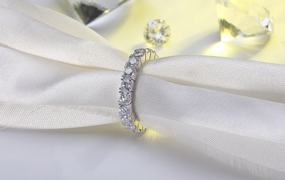 Effie queen необычное дамское кольцо с 22 шт. AAA австрийский Циркон Обручальное кольцо для помолвки кольцо распродажа DR31