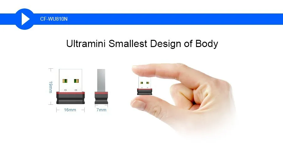 10 шт. USB WiFi адаптер RTL8188EUS адаптер беспроводной wifi точка доступа CF-WU810N беспроводной usb wlan адаптер 802.11n Wi-Fi ключ