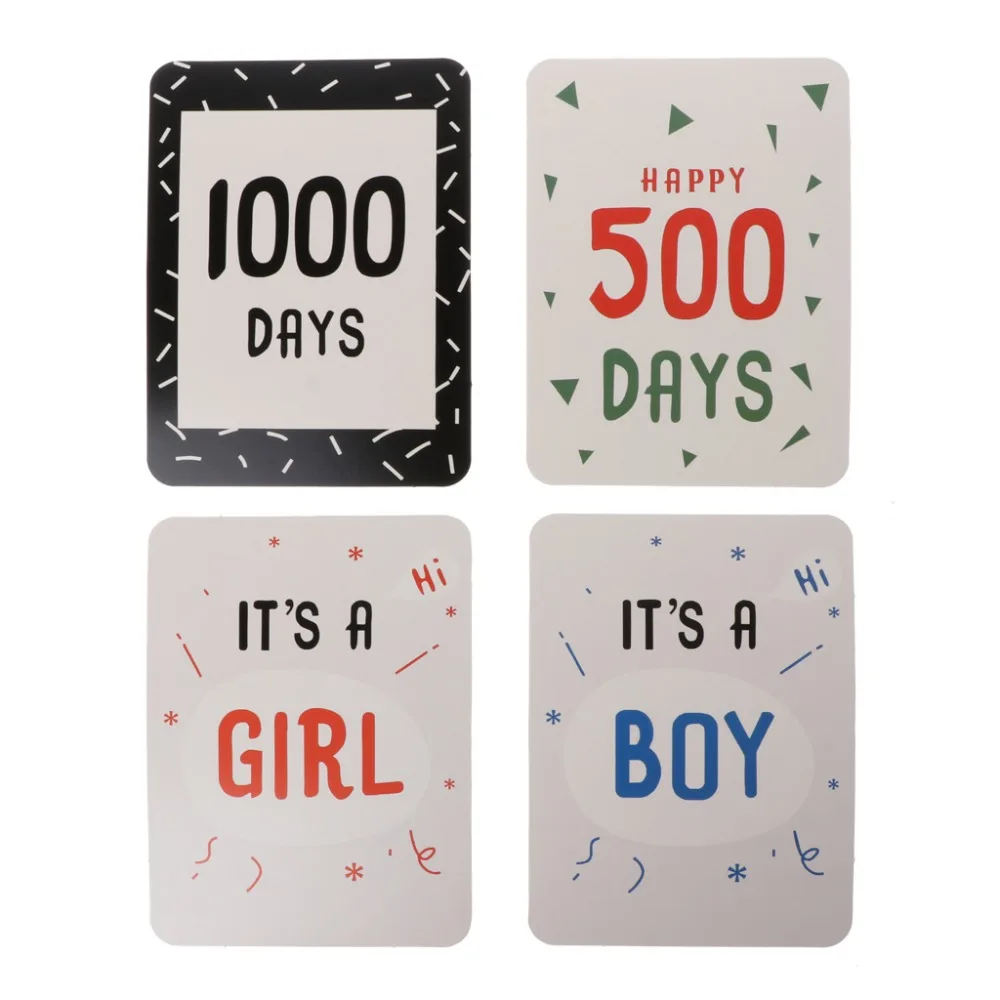 

20Pcs/Set For Memory Baby Pregnant Women Monthly Photograph Sticker Fun Month 1-12 Milestone Cards