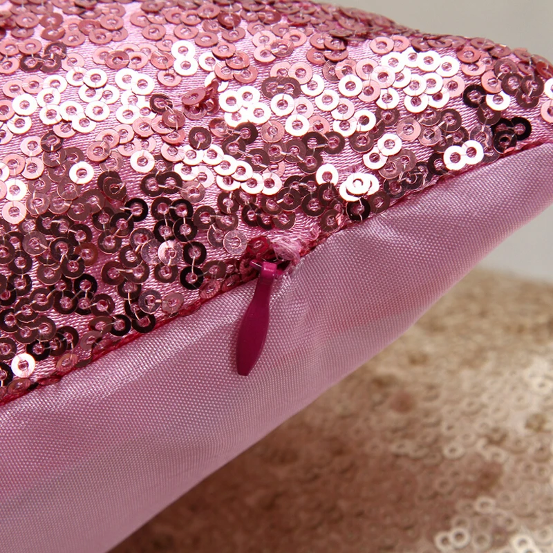 Роскошная блестящая чешуйчатая Подушка с блестками чехол для использования в домашней спальне гостиной 6 цветов блестящий чехол для подушки на выбор