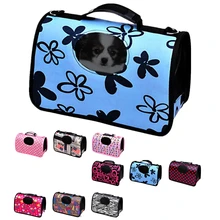 Переносная сумка-переноска для домашних животных, милые дорожные слинги для собак, сумки-переноски для маленьких собак на одно плечо, складная переноска для собак и кошек 40JA15