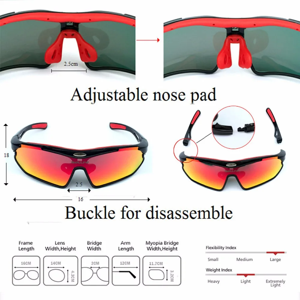 Поляризованные велосипедные очки унисекс UV400 уличные спортивные солнцезащитные очки мотоциклетные велосипедные очки для в