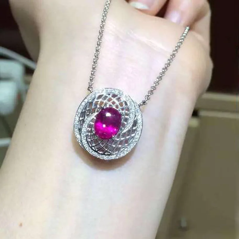 

2017 Collier Qi Xuan_Tourmaline Stone Fashion Pendant Necklaces_Real Necklaces_Quality Guaranteed_Manufacturer Directly Sale