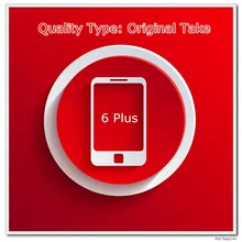5 teile/los Ursprüngliches Nehmen von Telefon Eine Qualität Bildschirm für 6 Plus LCD Display Schwarz/Weiß
