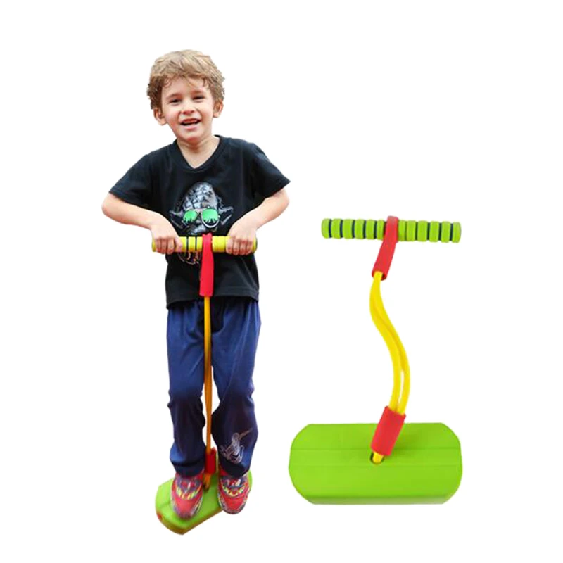 Спорт на открытом воздухе лягушка прыжок увеличенный прыжок игра родитель-ребенок наружная игра Nbr резиновый ПОГО джемпер-для детей и взрослых - Цвет: Green
