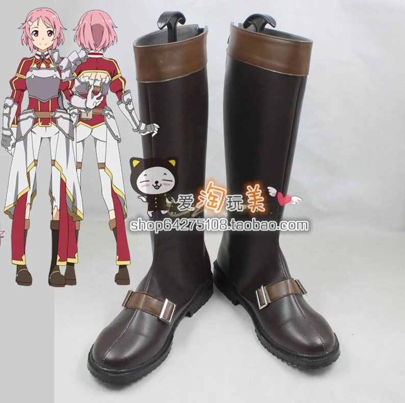 Большая скидка Меч Книги по искусству-2 ALO Лисбет cos ботинки для
костюмированной вечеринки обувь boot # CQ085 аниме Хэллоуин Рождество
онлайн