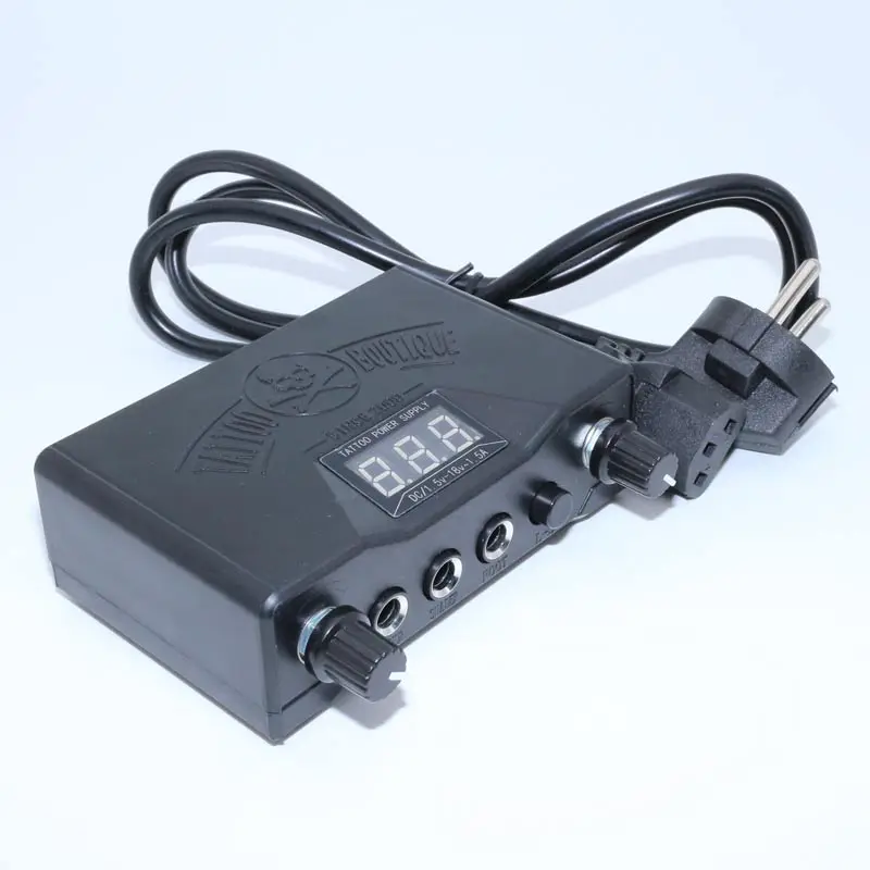Besta Lcd Dual Tattoo Machine Gun Power Supply Professional Permanent Makup Tool Tattoo Body Art for Sale