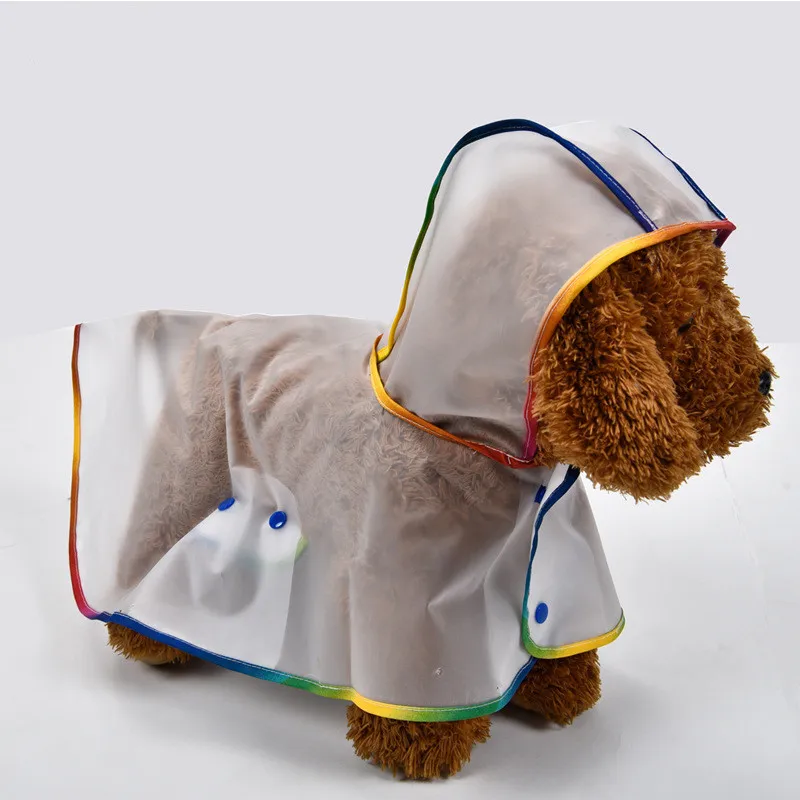 Top Quality Fashionable Waterproof Puppy Raincoat Eva Material Pet Supplier Free Shipping