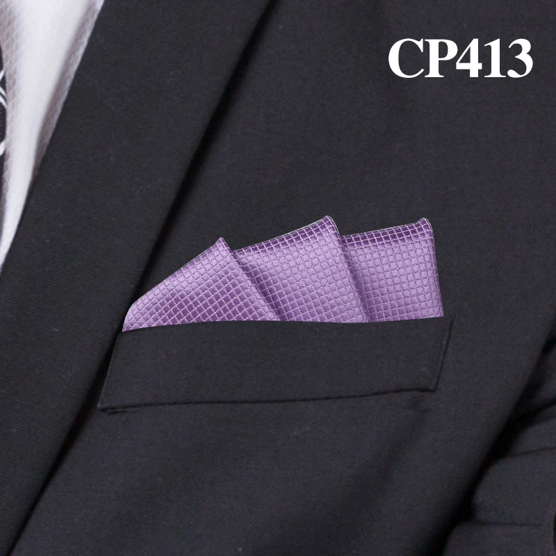 Модные костюмы карманные квадратные для мужчин бизнес полотенце для сундуков носовой платок Нежные мужские клетчатые носовой платок классический костюм салфетка мужской носовой платок - Color: CP413