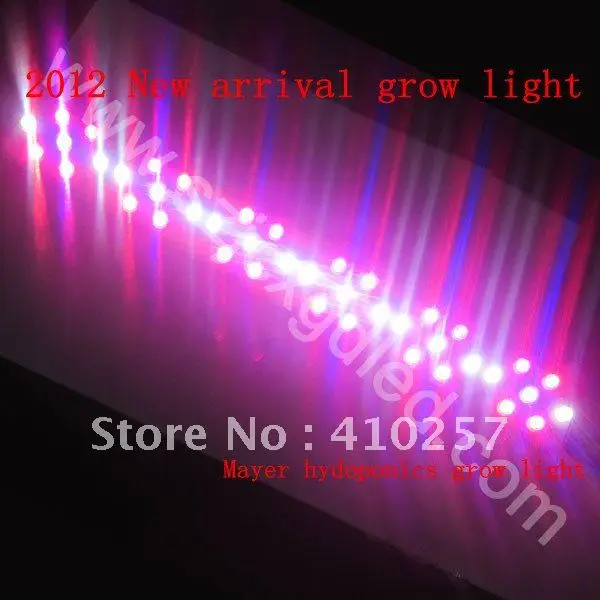

2012New arrival 120W LED Grow Light with unique ratio R+B+w=4:1:2,no fans hydroponics lighting3W chip 660nm,dropshipping