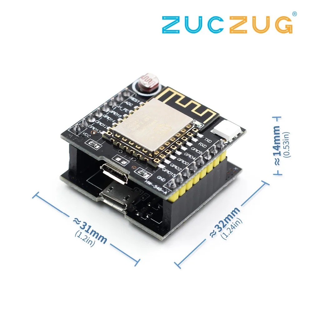 

ESP8266 serial WIFI Witty cloud Development Board ESP-12F module MINI nodemcu A61-JIZHIYUN