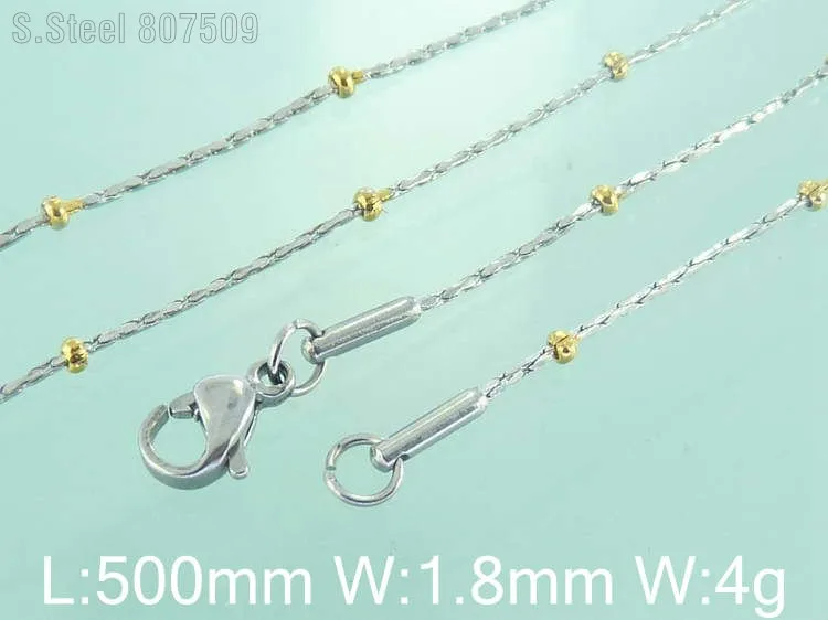 

Wholesale Stainless Steel Jewelry Fashion Small Chain Necklace For Woman Design Vintage Hot Selling G7N4150