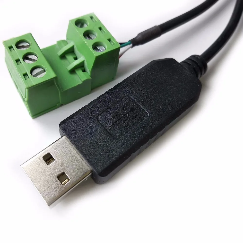 Поддержка Win8 Win10 Android Mac CP2102 usb rs232 серийный кабель с винтами блоков|rs232 serial cable|serial
