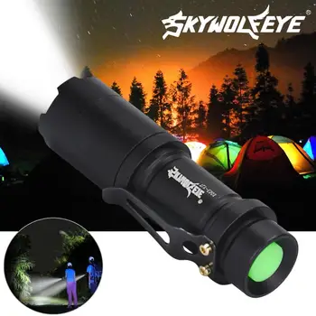 

Mini flashlight led 2000 LM long-range 3 Modes Torch Light waterproo for Camping Adventure SearchlightFlashlight 14500 / AA
