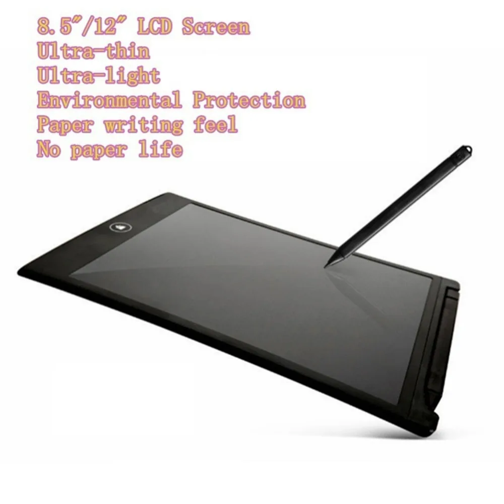 Продажа ЖК планшет для письма 12 дюймов цифровой чертежный электронный блокнот для рукописного ввода доска для записей детская письменная доска под...