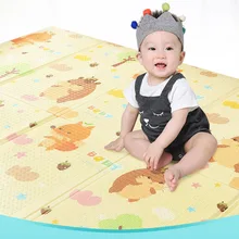 Buy 2018 Children's Environmental Protection Nontoxic and Tasteless Folding Crawling Mat Soft Waterproof Easy To Clean Crawling Mat Free Shipping