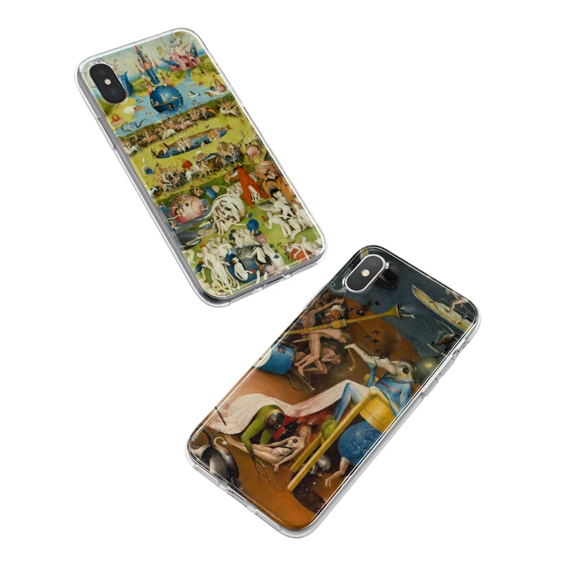 Hieronymus Bosch Painting Coque Soft Tpu Silicone Phone Case Cover