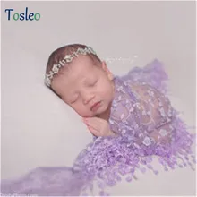 Реквизит для фотосъемки новорожденных, детские одеяла, шнурки с кисточками, цветочный принт, реквизит для фотосессии для маленьких девочек, 0-3 м, яркие цвета