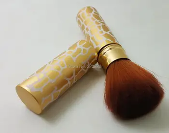 

1 Piece Telescopic Makeup Brush Cosmetic Makeup Brushes Makeup brush Set GIC-MB006 Gold Color Free Shipping