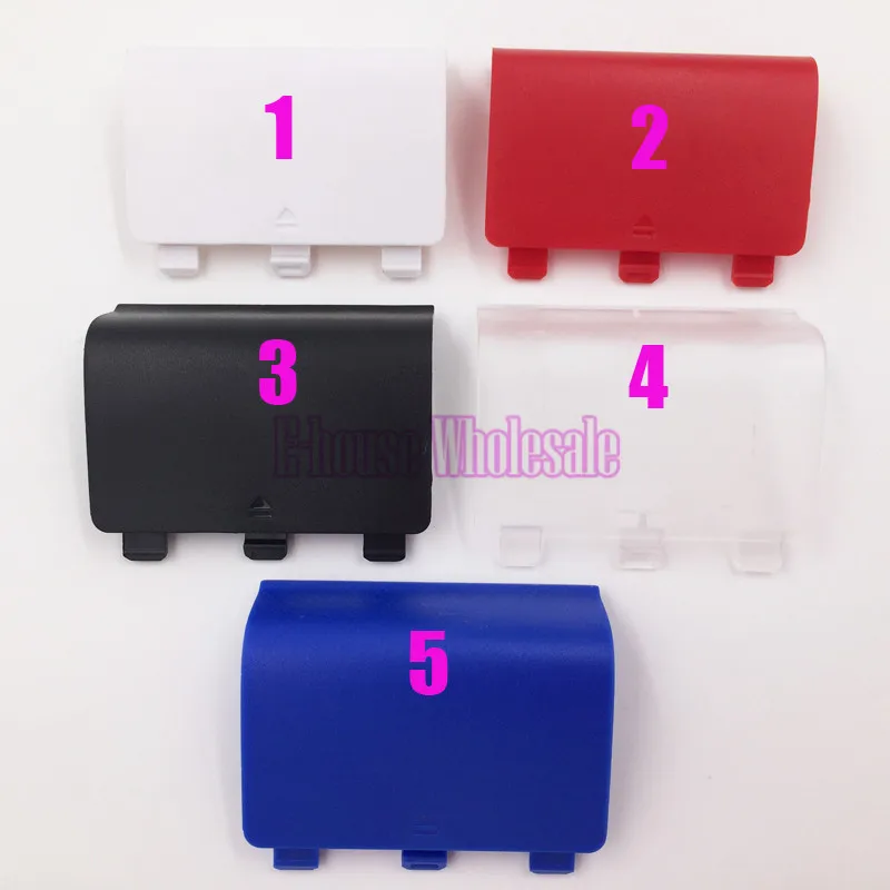 

[20PC/ LOT] High Quality Black Color Battery Cover Case Battery Pack Replacement for Microsoft Xbox one Repair