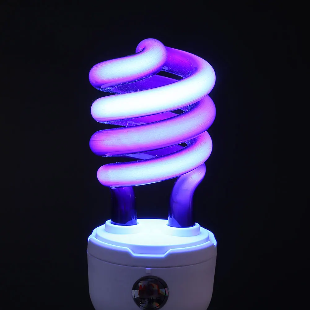 E27 15W ультрафиолетовые люминесцентные лампы низкой энергии винтовой светильник стерилизации