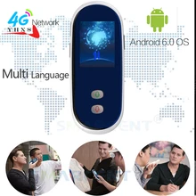 Умный Портативный голосовой перевод 4G переводчик 35 язык ручной в режиме реального времени интерактивный мгновенный переводчик WIFi Android 6,0