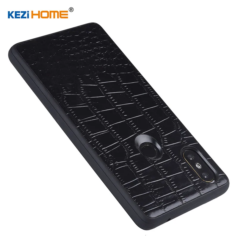 Чехол для Xiaomi mi 8 KEZiHOME крокодил текстуры натуральная кожа задняя крышка 6 21