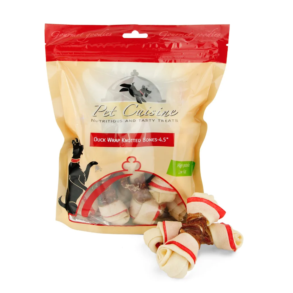 Pet Cuisine High Quality Dog Treats Food Training Snacks Duck Wrap