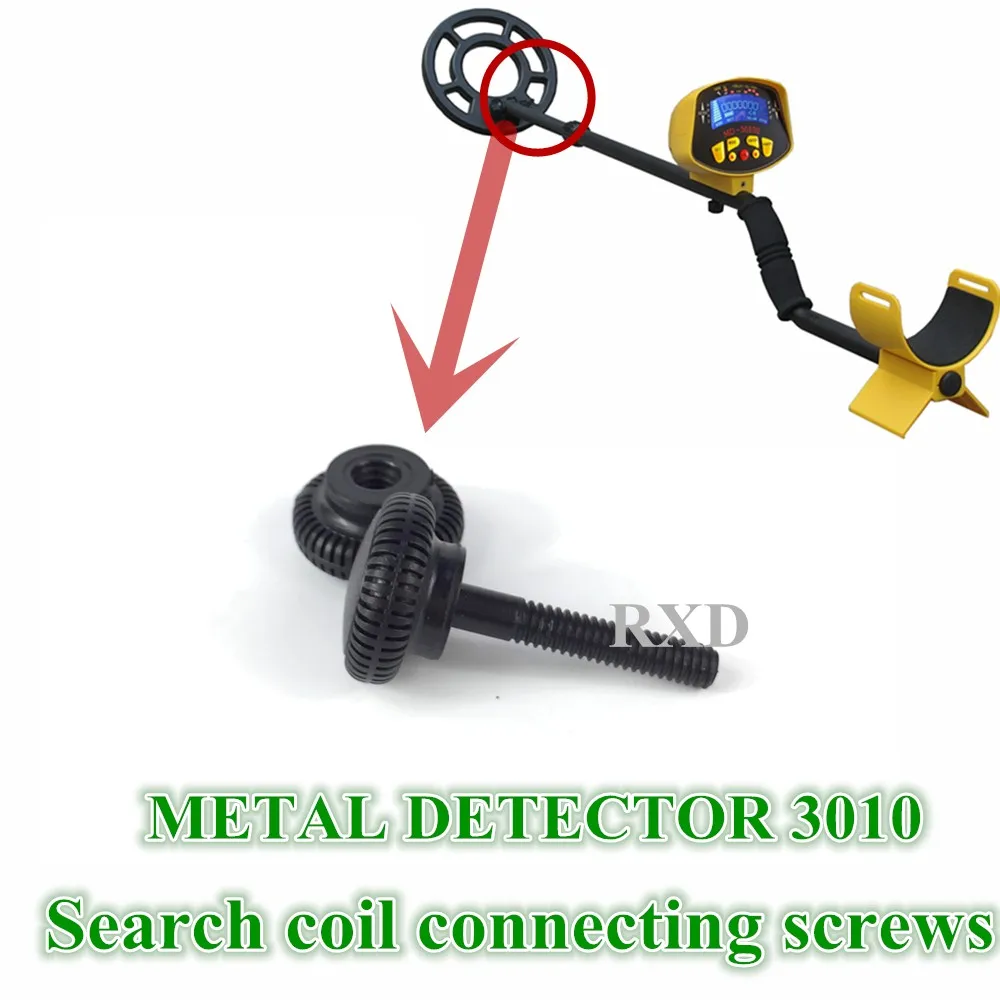 

new metal detector md3010 Search coil Screw connection md-3010 Plastic coil screws Fitting free shipping