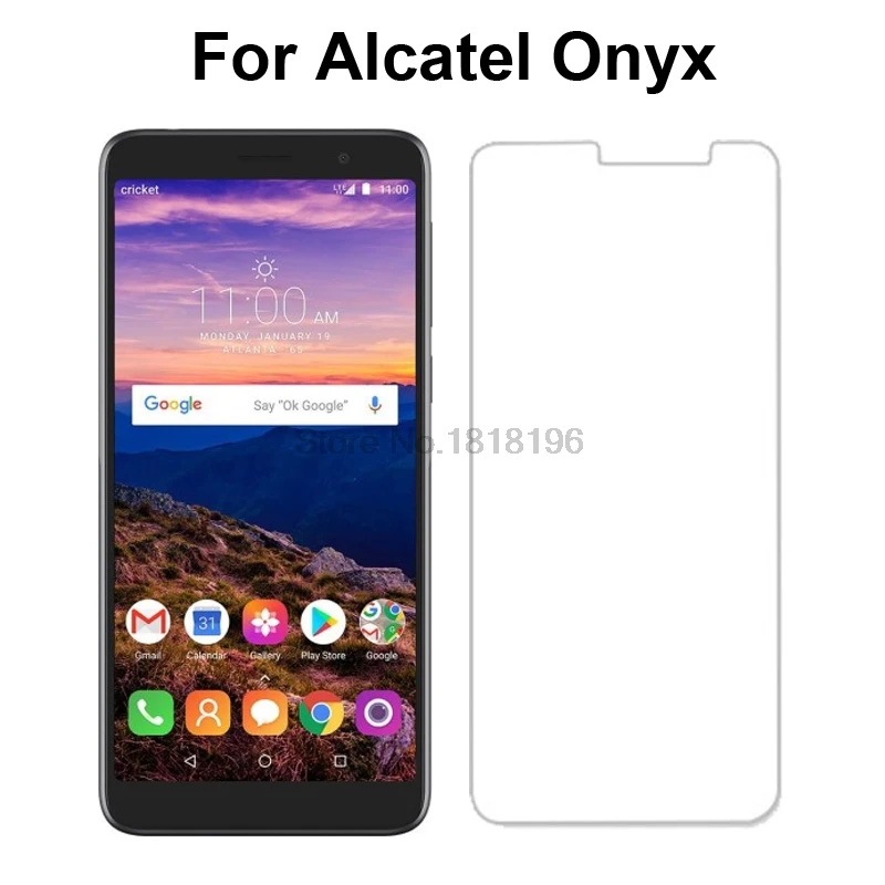 Защитная пленка для экрана смартфона стекло Alcatel Onyx закаленное 9H Prootective экран ALCATEL