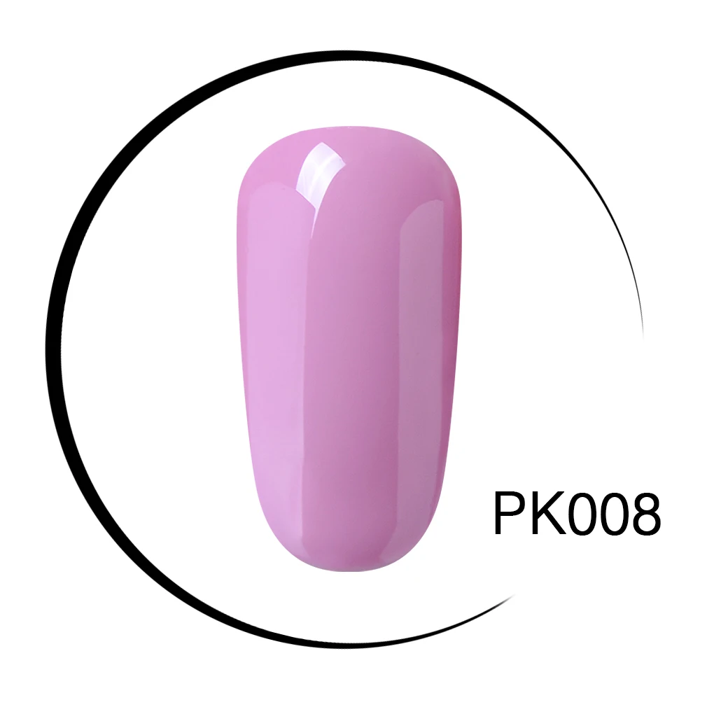Elite99, 10 мл, розовая серия, светодиодный светильник для ногтей, УФ-отверждение, Гель-лак, замачиваемый, для украшения ногтей, 1 шт., акриловый лак для ногтей, долговечный - Цвет: 008