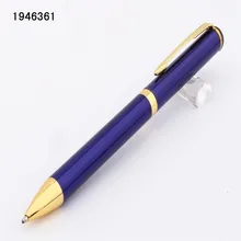Высокое качество 801 синий цвет школы канцелярские принадлежности для студентов Средний синие чернила Шариковая ручка